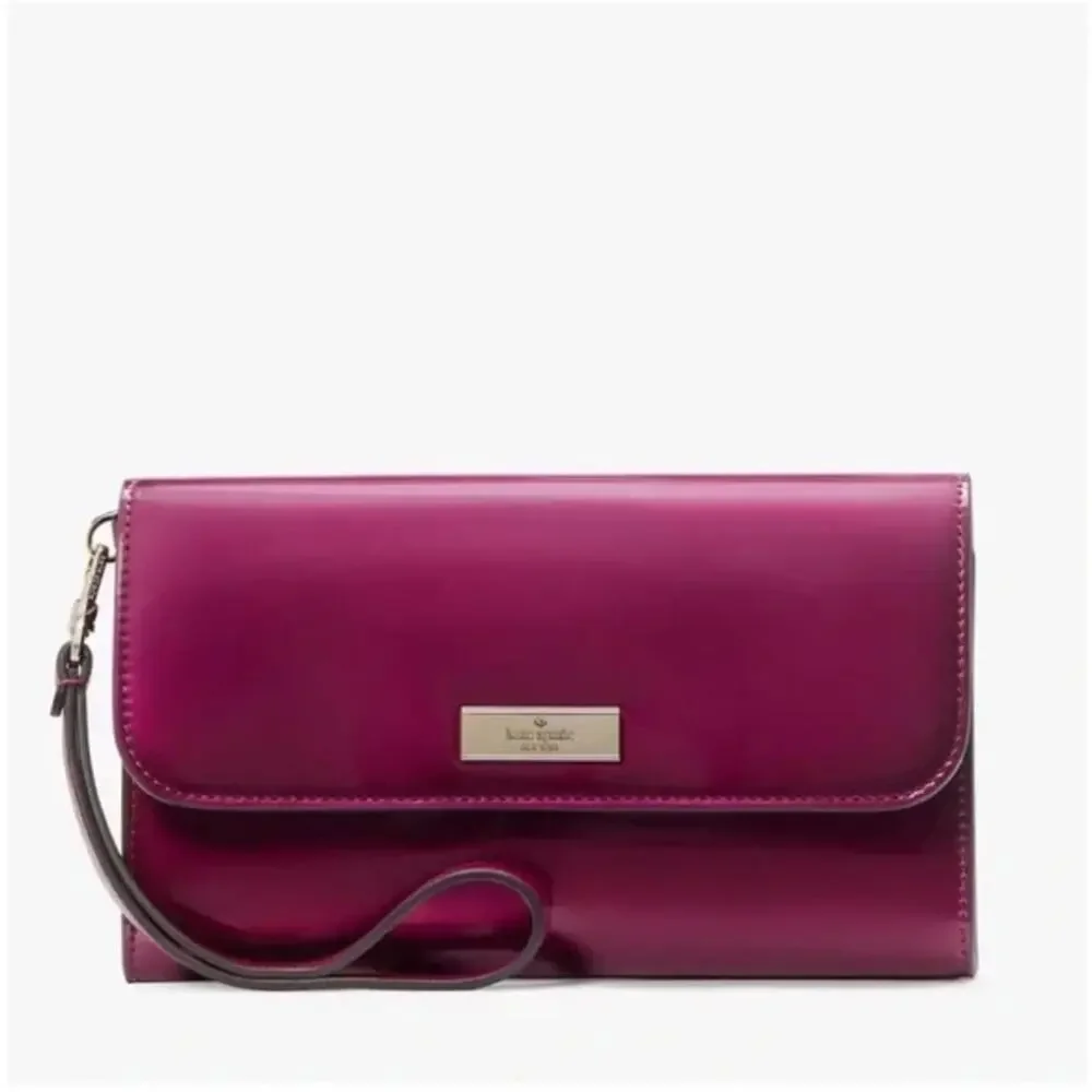 NWT - Kate Spade - Kenzie Boxed Medium Flap Wristlet